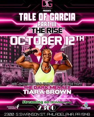 Image post by @tiarabrownboxing on Instagram