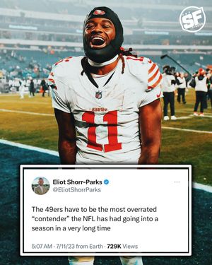 Image post by @thesfniners on Instagram