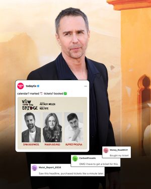 Image post by @todaytix on Instagram