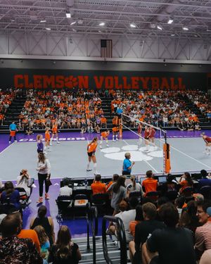 Image post by @clemsonvb on Instagram