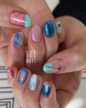 Image post by @111nail_omotesando on Instagram