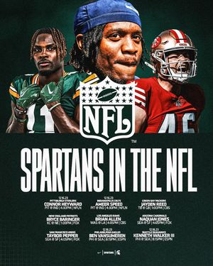 Image post by @MSU_Football on Twitter