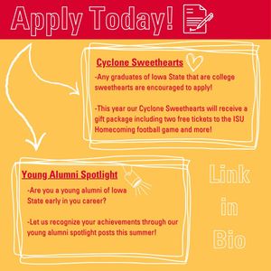 Image post by @isuhomecoming on Instagram