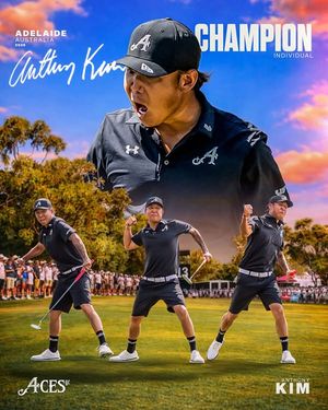 Image post by @livgolfleagueofficial on Facebook