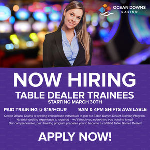 Image post by @oceandownscasino on Instagram