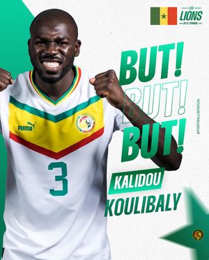 Image post by @footballsenegal on Instagram