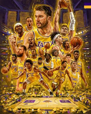 Image post by @lakers on Instagram