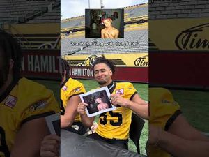 Video post by @Hamilton Tiger-Cats on YouTube