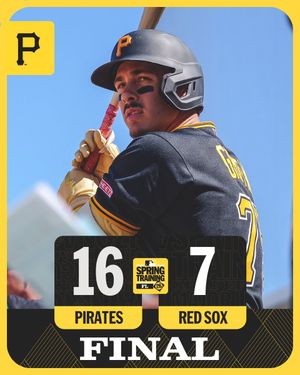 Image post by @Pirates on Twitter