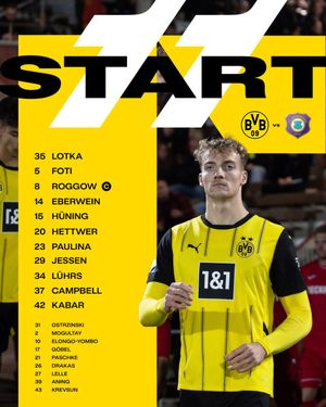 Image post by @BVB on Twitter