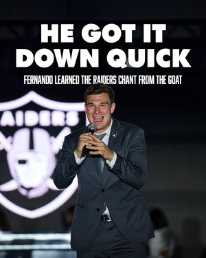 Image post by @raiders on Instagram