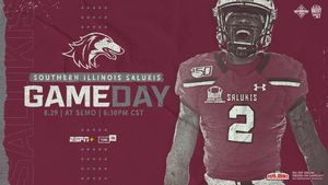 Image post by @SalukiAthletics on Facebook