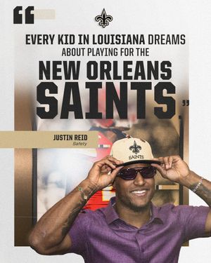 Image post by @Saints on Twitter