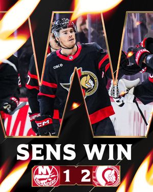 Image post by @senators on Instagram