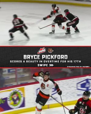 Image post by @westernhockeyleague on Instagram