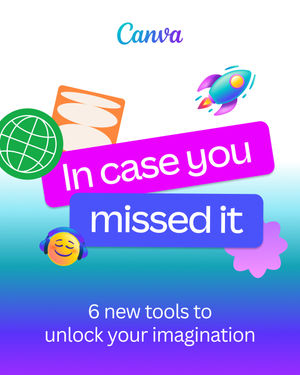 Image post by @canva on Instagram