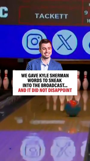 Video post by @ProfessionalBowlersAssociation on Facebook
