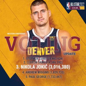 Image post by @nuggets on Instagram