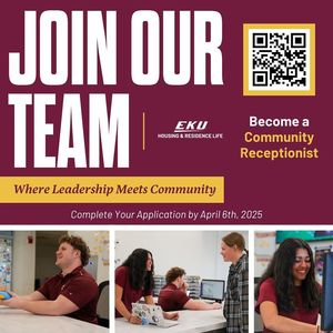 Image post by @EKUHousing on Facebook