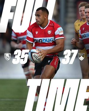 Image post by @officialgloucesterrugby on Instagram