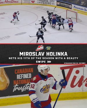 Image post by @westernhockeyleague on Instagram