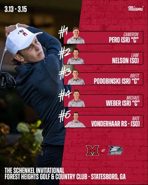 Image post by @miamioh_golf on Instagram