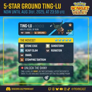 Image post by @pkmncast on Instagram