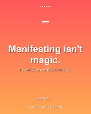 Image post by @thesuccessherd on Instagram