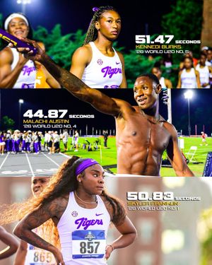 Image post by @lsutrackfield on Instagram
