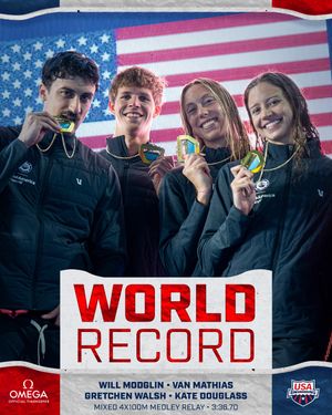 Image post by @usaswimming on Instagram