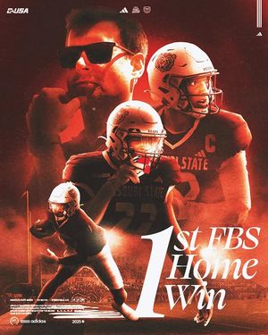 Image post by @mostatefootball on Instagram