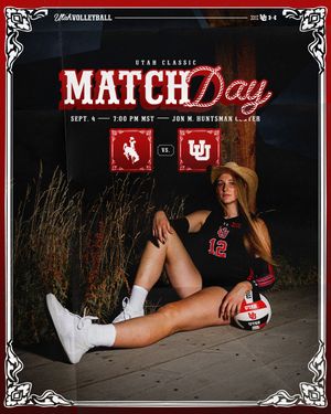 Image post by @utahvolleyball on Instagram