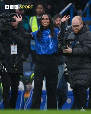 Image post by @BBCSport on Twitter