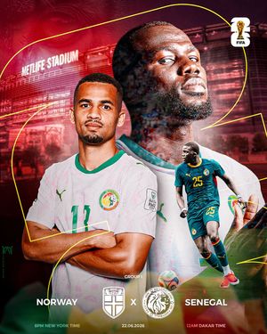 Image post by @footballsenegal on Instagram