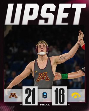 Image post by @NCAAWrestling on Twitter