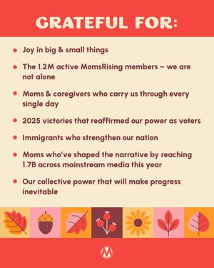 Image post by @momsrising on Instagram