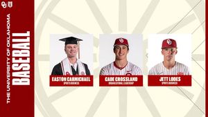 Image post by @OklahomaBaseball on Facebook