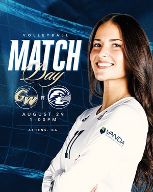 Image post by @gw_volleyball on Instagram