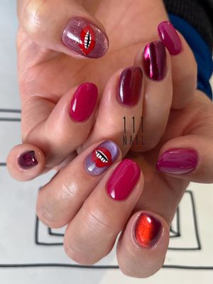 Image post by @111nail_omotesando on Instagram