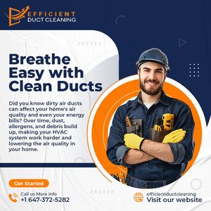 Image post by @Efficientductcleaning on Facebook