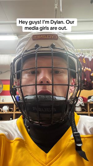 Video post by @hockeyiowastate on TikTok