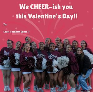Image post by @fordhamcheer on Instagram