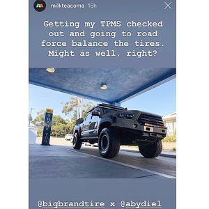 Image post by @bigbrandtire on Instagram