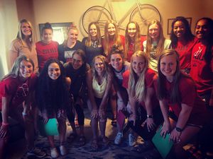 Image post by @SUUVolleyball on Twitter