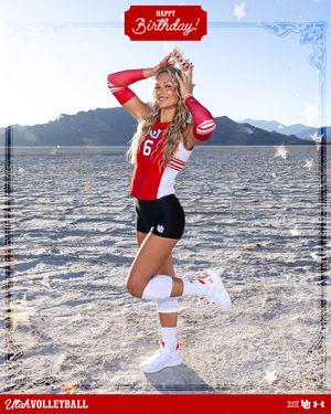 Image post by @utahvolleyball on Instagram