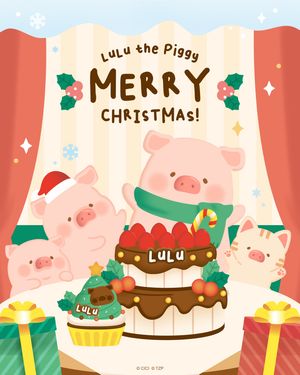 Image post by @luluthepiggy_official on Instagram