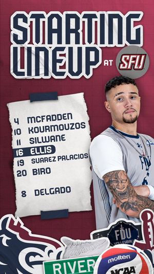 Image post by @FDUKnightsMVB on Twitter