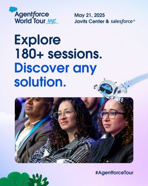 Image post by @salesforce on Twitter