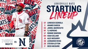 Image post by @LouisvilleBats on Twitter