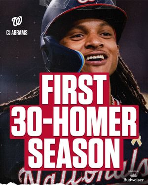 Image post by @nationals on Instagram